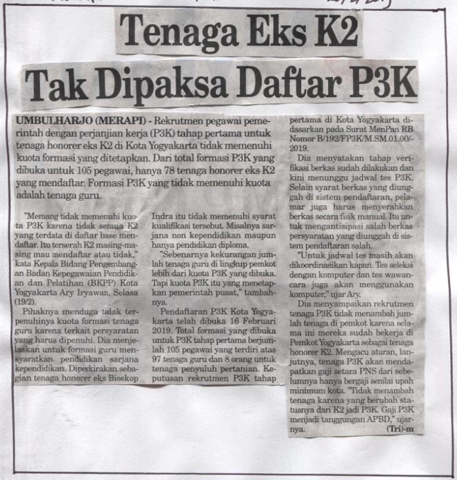 Kliping jogja terbaru