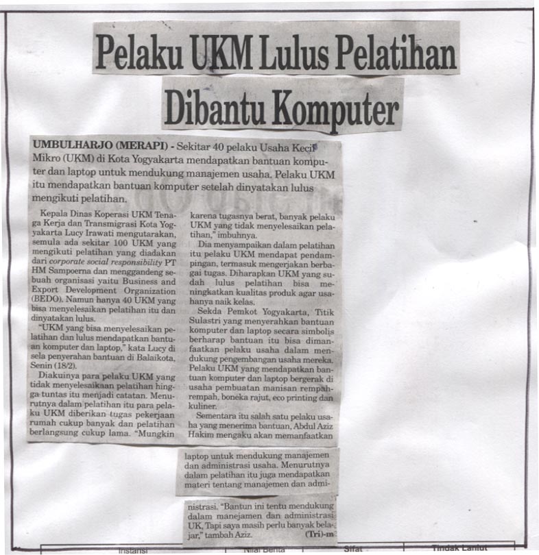 Kliping jogja terbaru