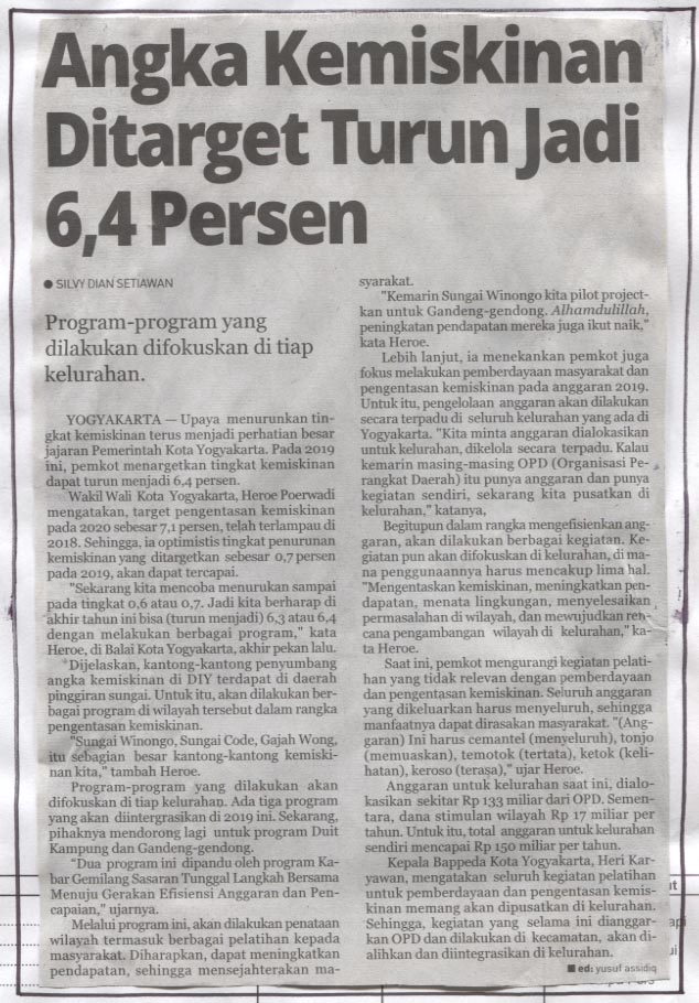 Kliping jogja terbaru