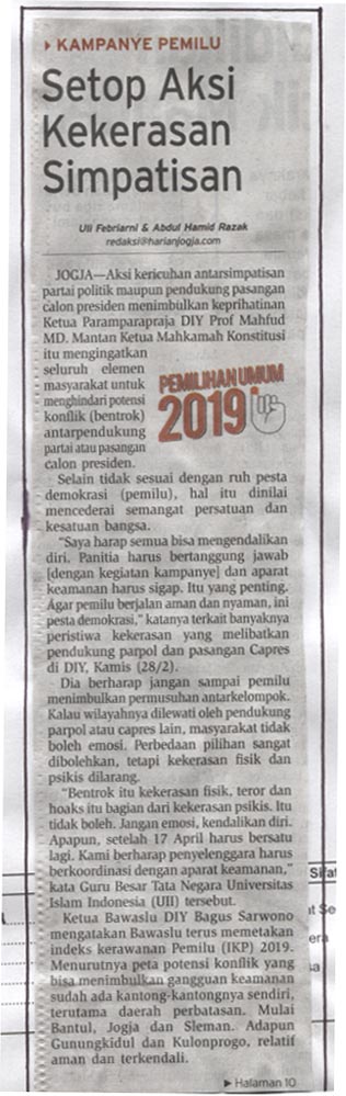 Kliping jogja terbaru