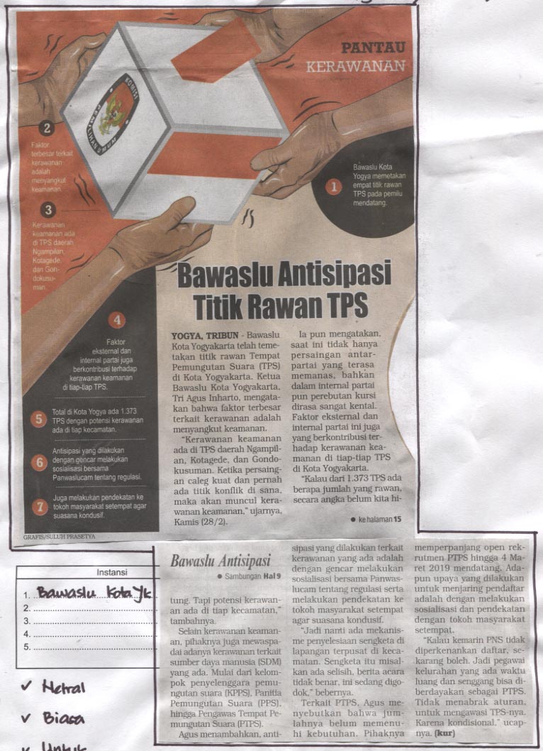 Kliping jogja terbaru