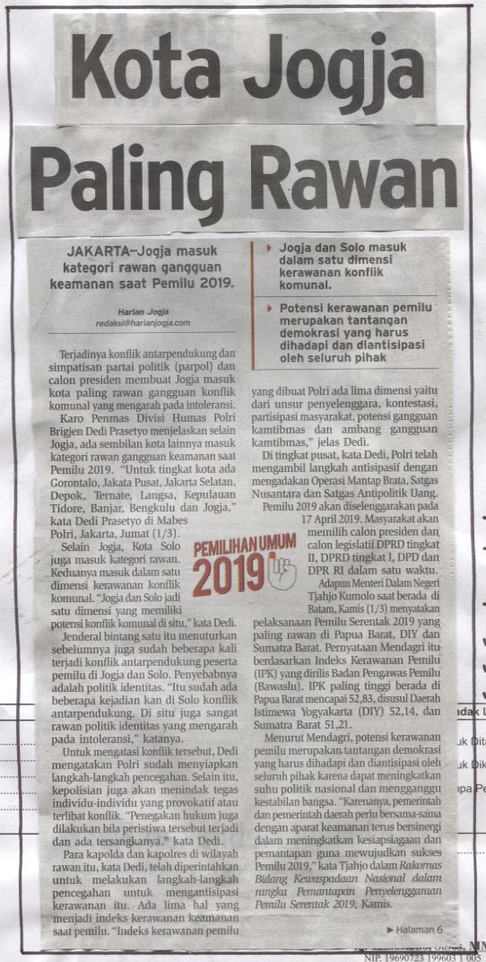 Kliping jogja terbaru