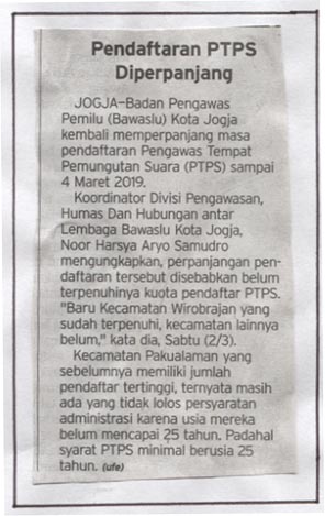 Kliping jogja terbaru