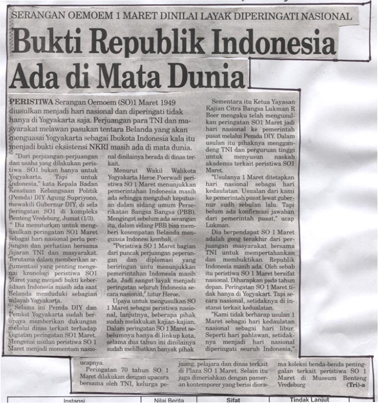 Kliping jogja terbaru