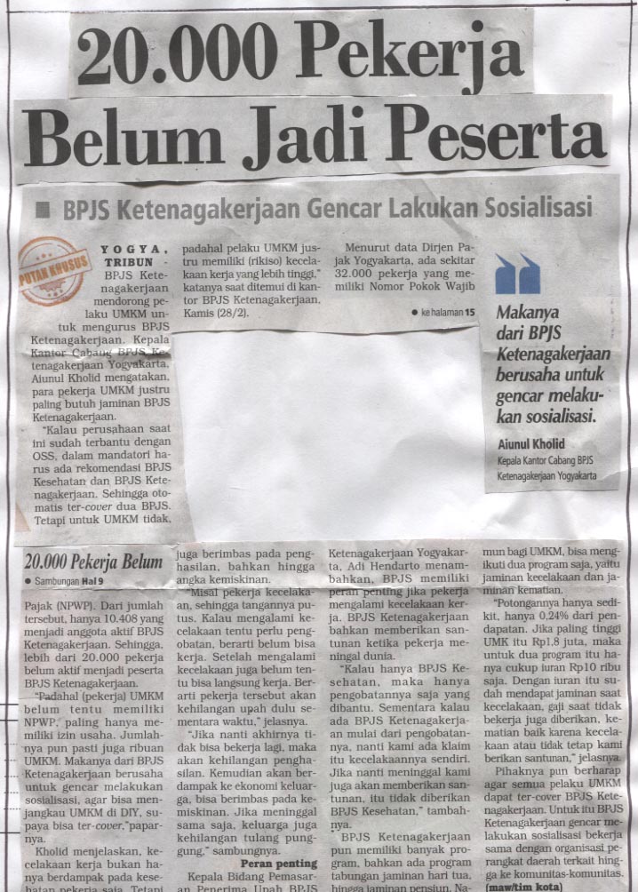 Kliping jogja terbaru