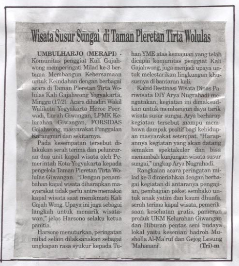 Kliping jogja terbaru