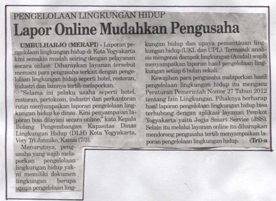 Kliping jogja terbaru