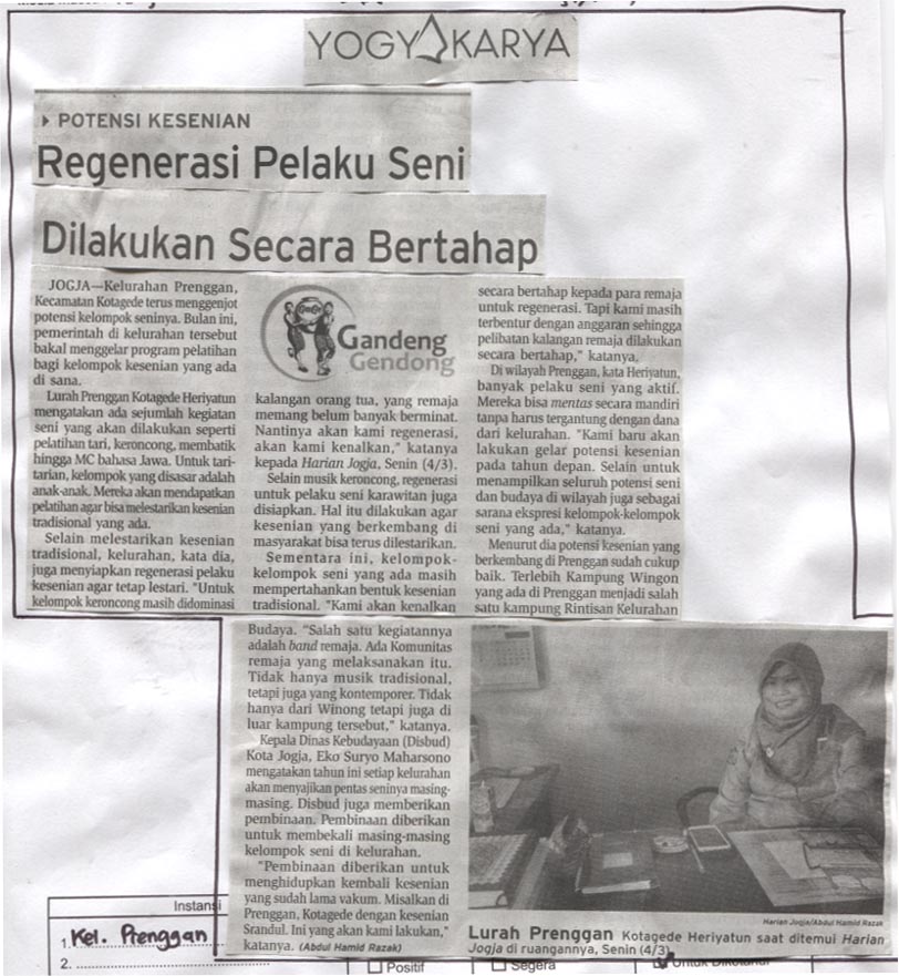 Kliping jogja terbaru
