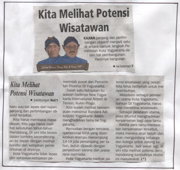 Kliping jogja terbaru