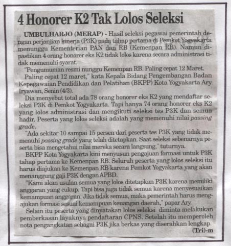 Kliping jogja terbaru