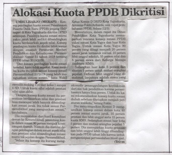 Kliping jogja terbaru