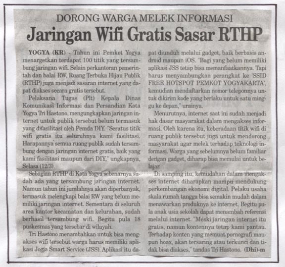 Kliping jogja terbaru