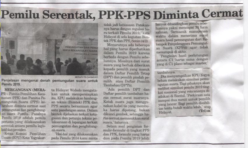Kliping jogja terbaru
