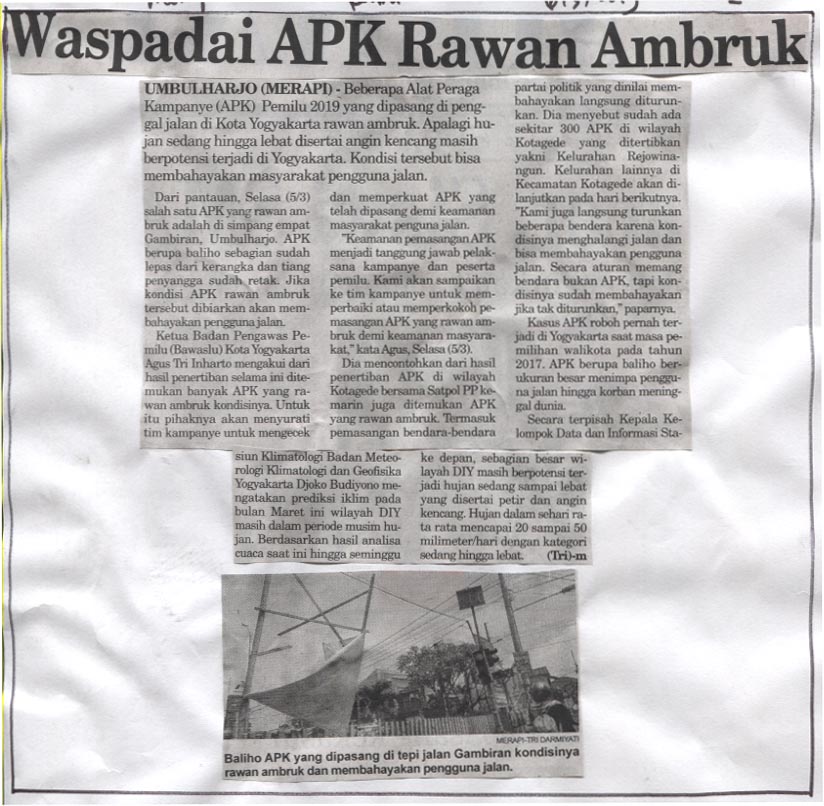 Kliping jogja terbaru