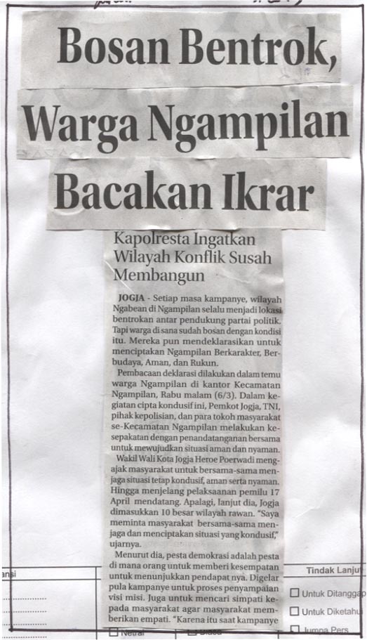 Kliping jogja terbaru