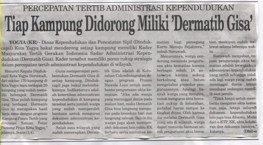 Kliping jogja terbaru