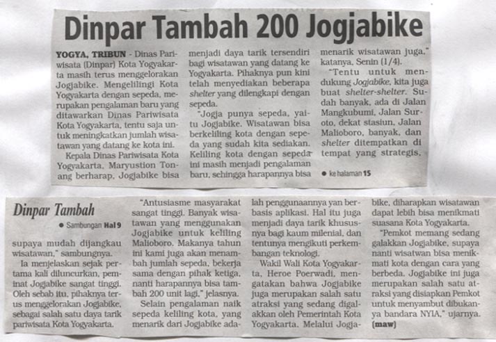 Kliping jogja terbaru