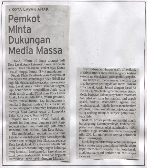 Kliping jogja terbaru