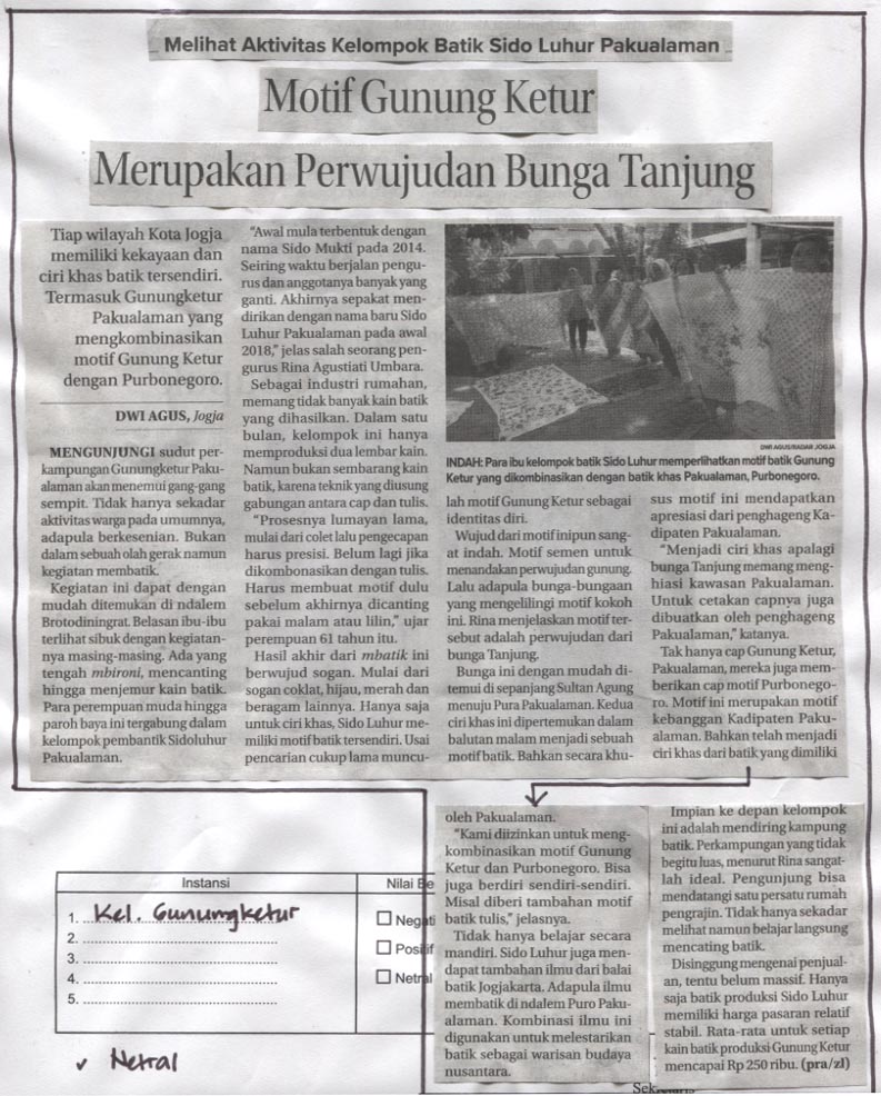 Kliping jogja terbaru