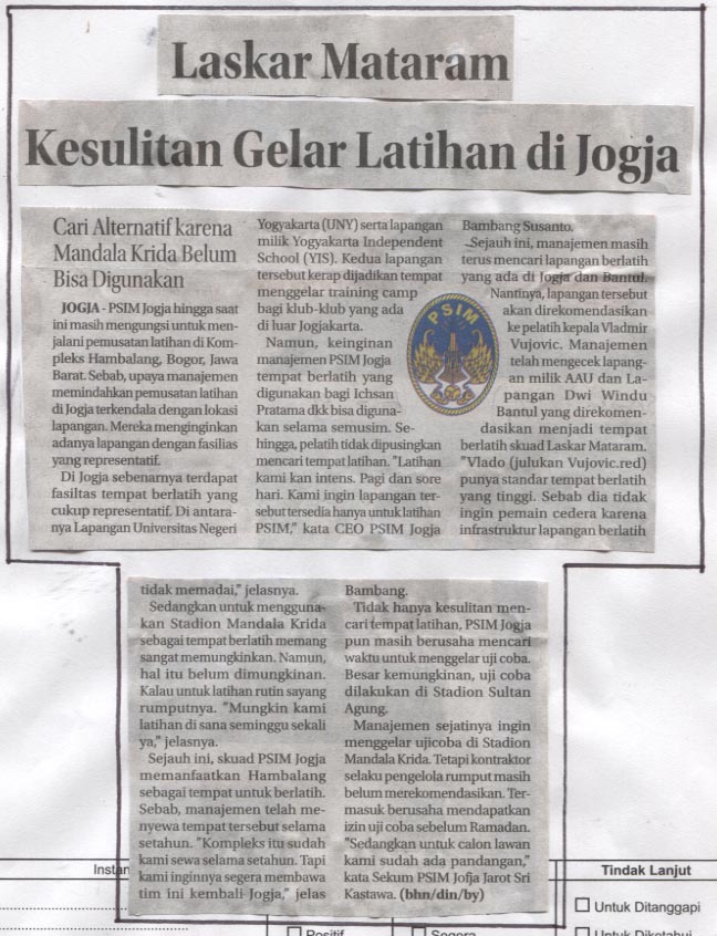 Kliping jogja terbaru