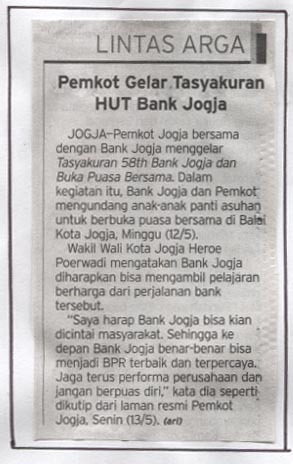 Kliping jogja terbaru