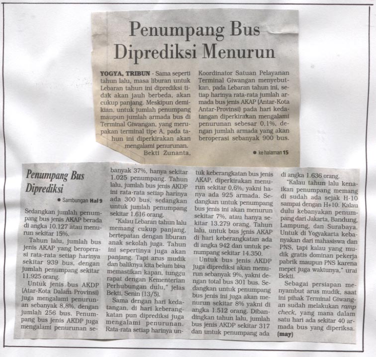 Kliping jogja terbaru