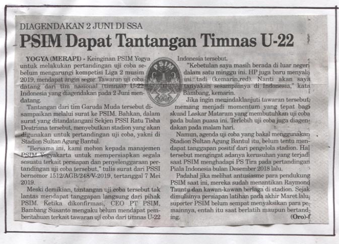 Kliping jogja terbaru