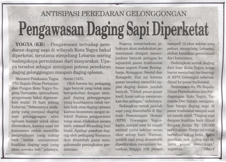 Kliping jogja terbaru