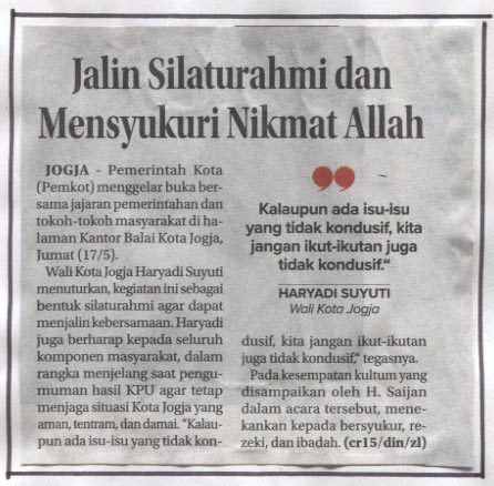 Kliping jogja terbaru