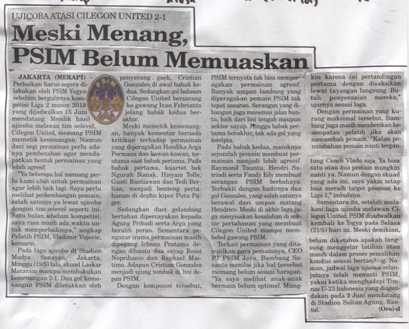 Kliping jogja terbaru