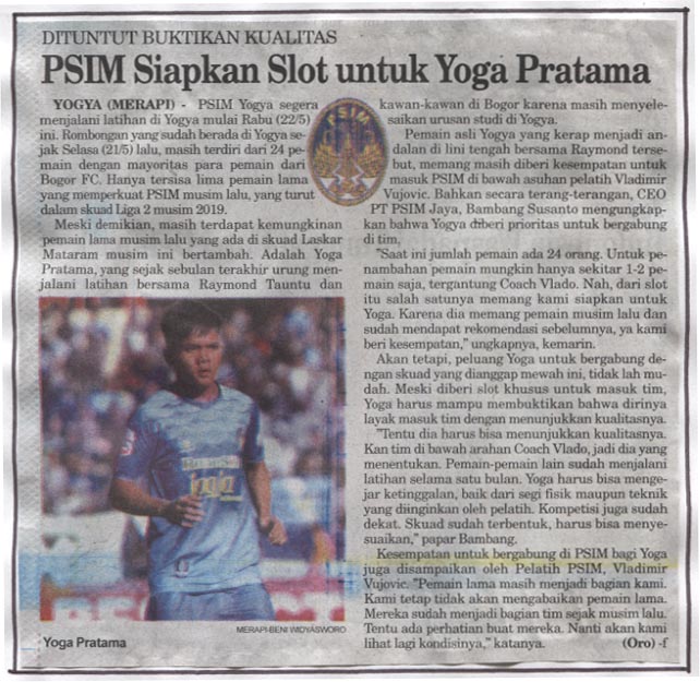 Kliping jogja terbaru