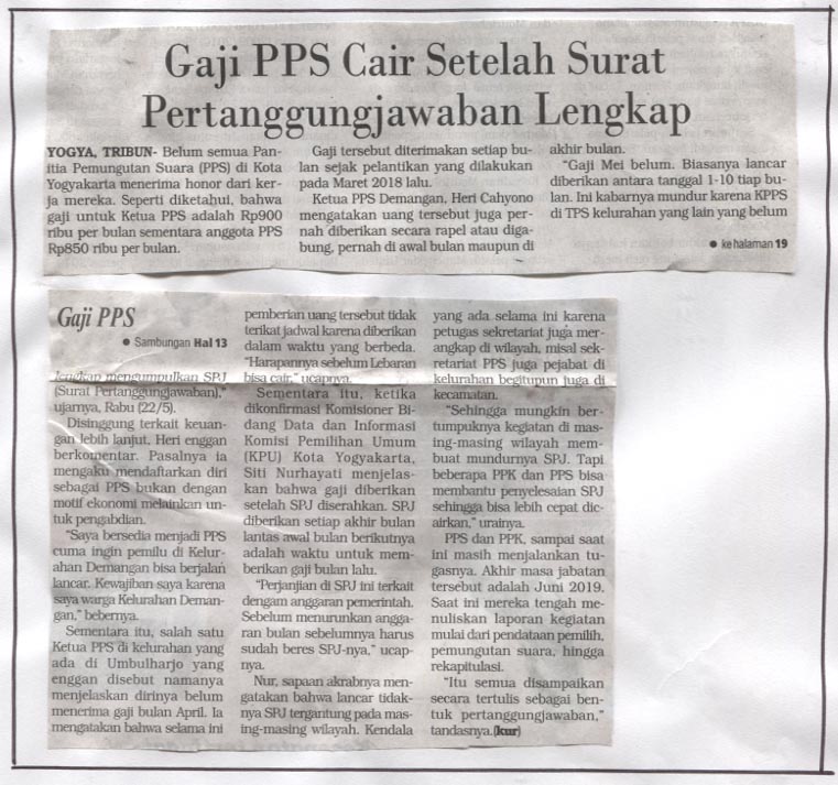 Kliping jogja terbaru