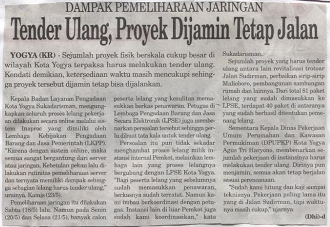 Kliping jogja terbaru