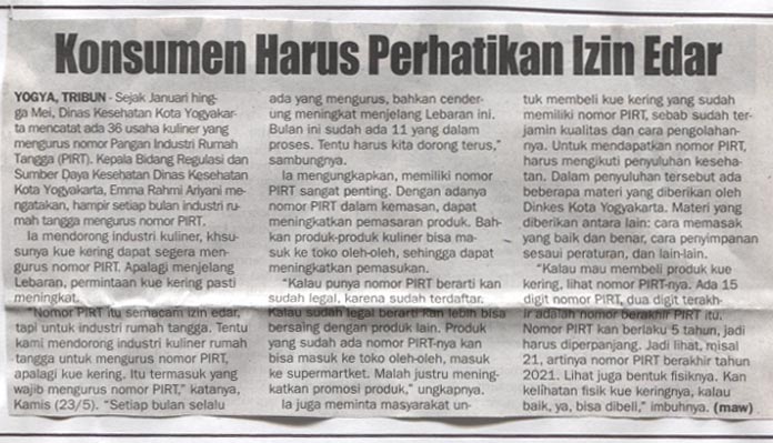 Kliping jogja terbaru