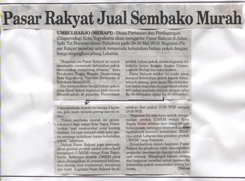 Kliping jogja terbaru