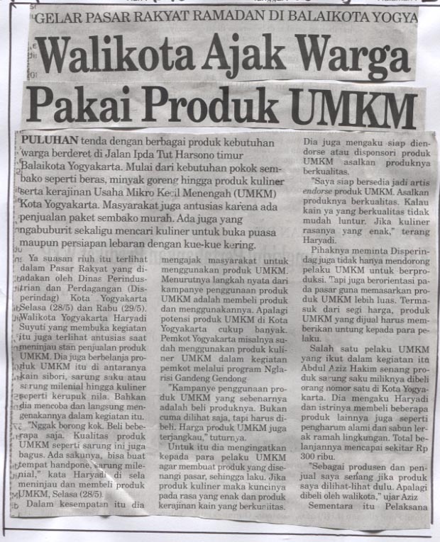 Kliping jogja terbaru