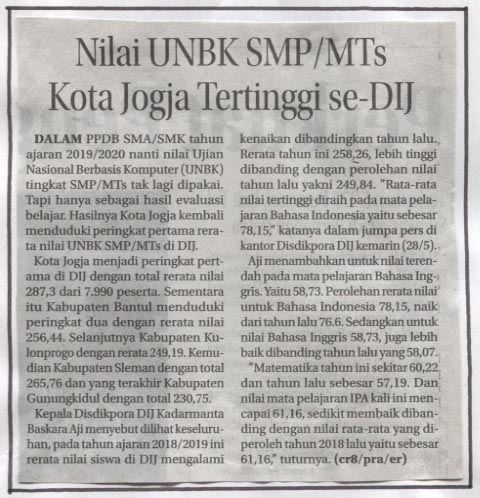 Kliping jogja terbaru