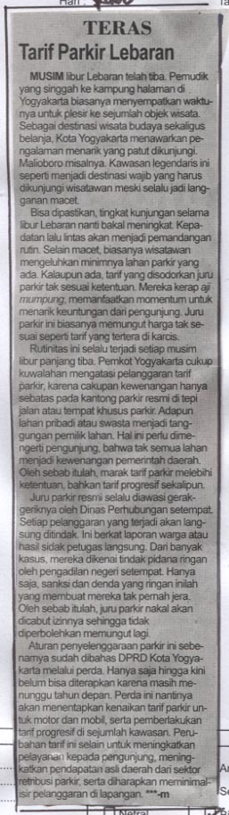 Kliping jogja terbaru