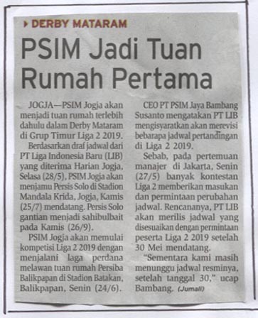 Kliping jogja terbaru
