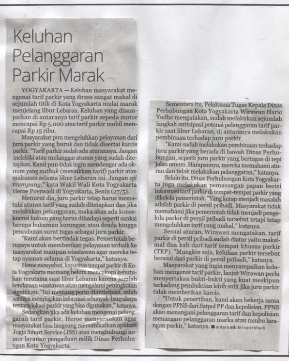 Kliping jogja terbaru