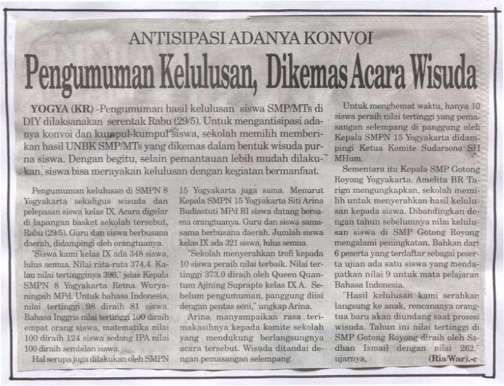 Kliping jogja terbaru