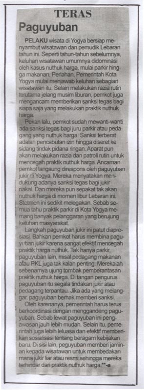 Kliping jogja terbaru