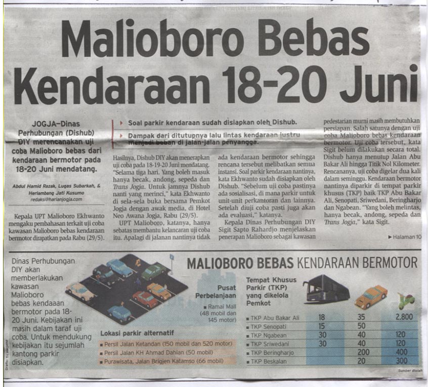Kliping jogja terbaru