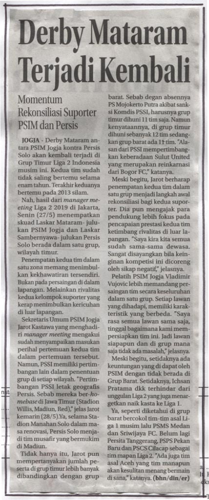 Kliping jogja terbaru