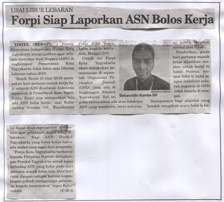 Kliping jogja terbaru