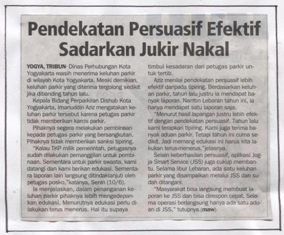 Kliping jogja terbaru