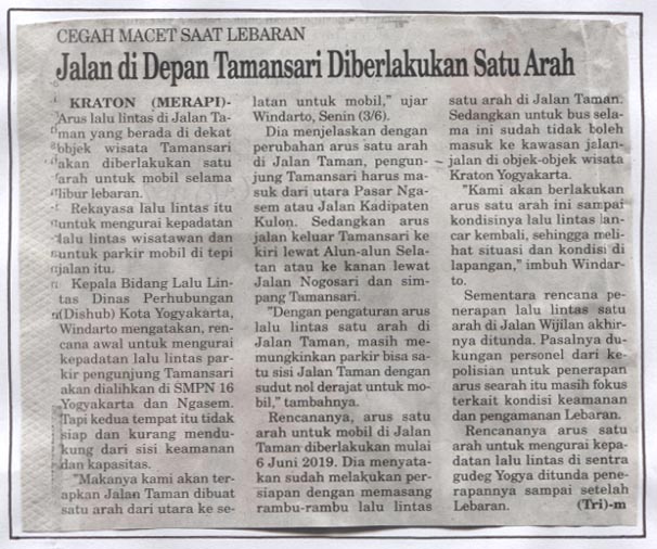Kliping jogja terbaru