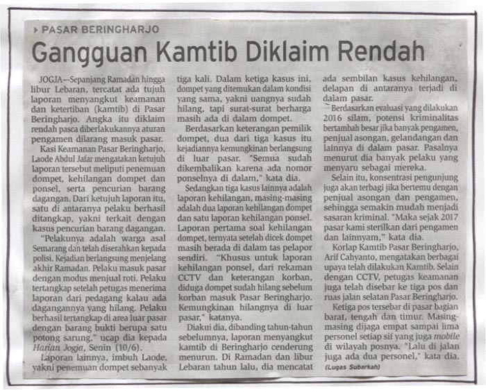Kliping jogja terbaru