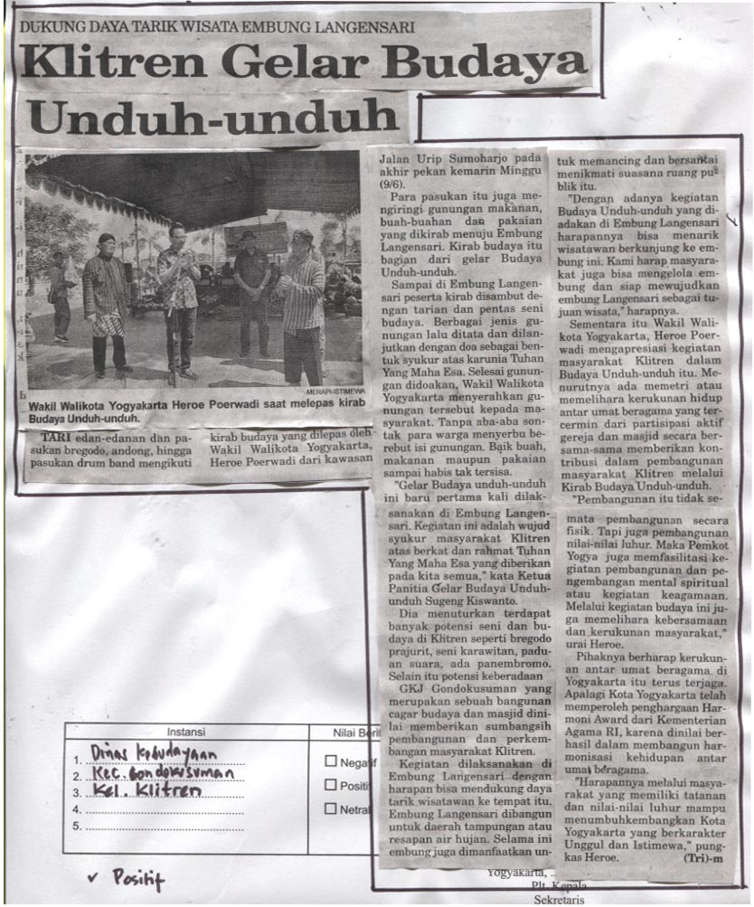 Kliping jogja terbaru