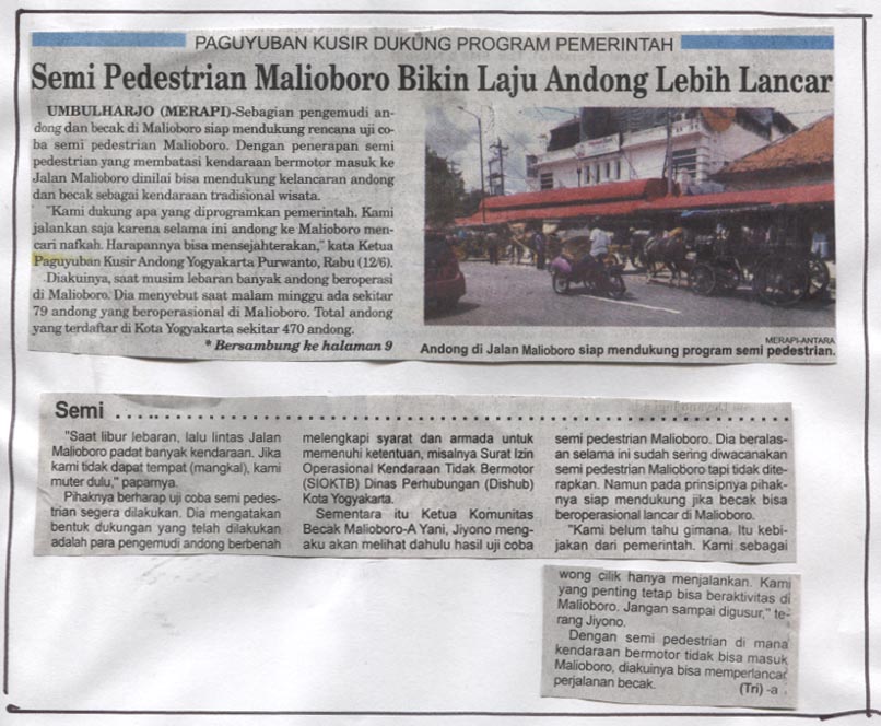 Kliping jogja terbaru